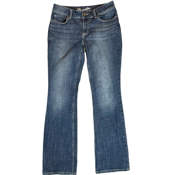 Wrangler Mid-rise Boot Cut Jeans Women’s Size 7/32 - Picture 2 of 9